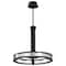 Nuvo Darrow, 24 Inch LED Pendant, Matte Black, Acrylic Panels 62/2003 - alternate 1